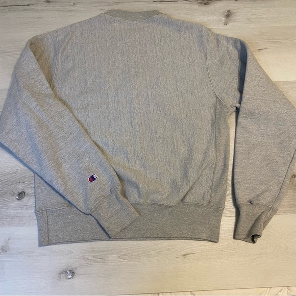 Champion Reverse Weave Crewneck Sweatshirt , Gray, Size Small - Picture 2 of 10